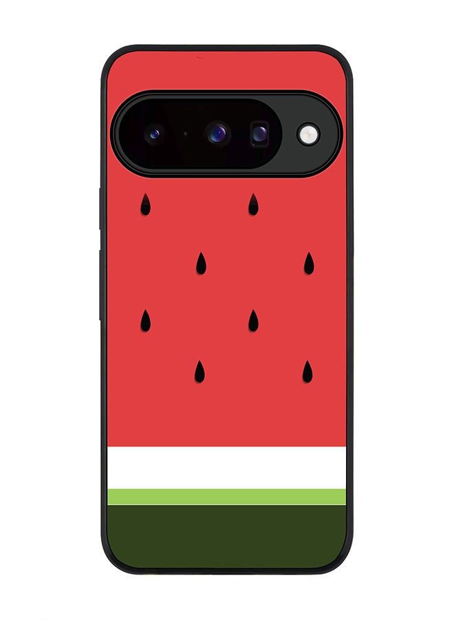 For Google Pixel 10 Case,Slim fit Camera Protection, Shockproof Thin Phone cover  - Minimal Watermelon